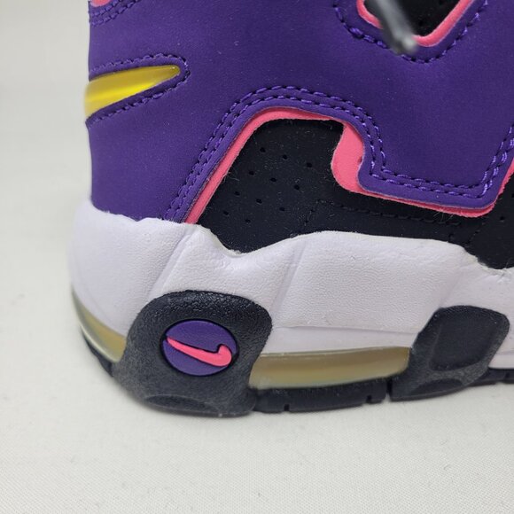 Nike Air More Uptempo Black Court Purple Basketball DZ5278-001 Kids GS pippen - Picture 12 of 16